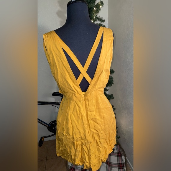Forever 21 Mustard Romper - Picture 7 of 11